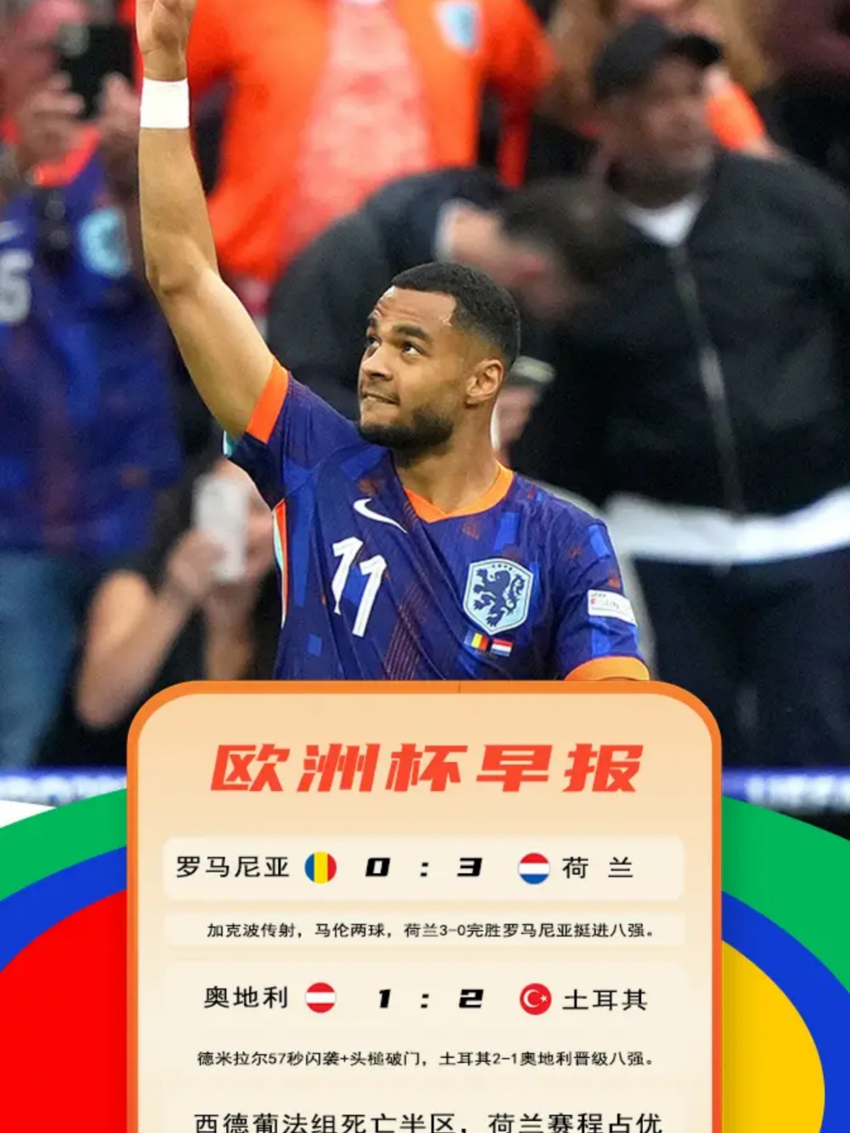 荷兰队实力出众，欧锦赛冲击冠军