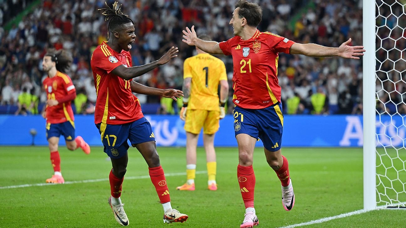 西班牙队取得了与葡萄牙的友谊赛胜利